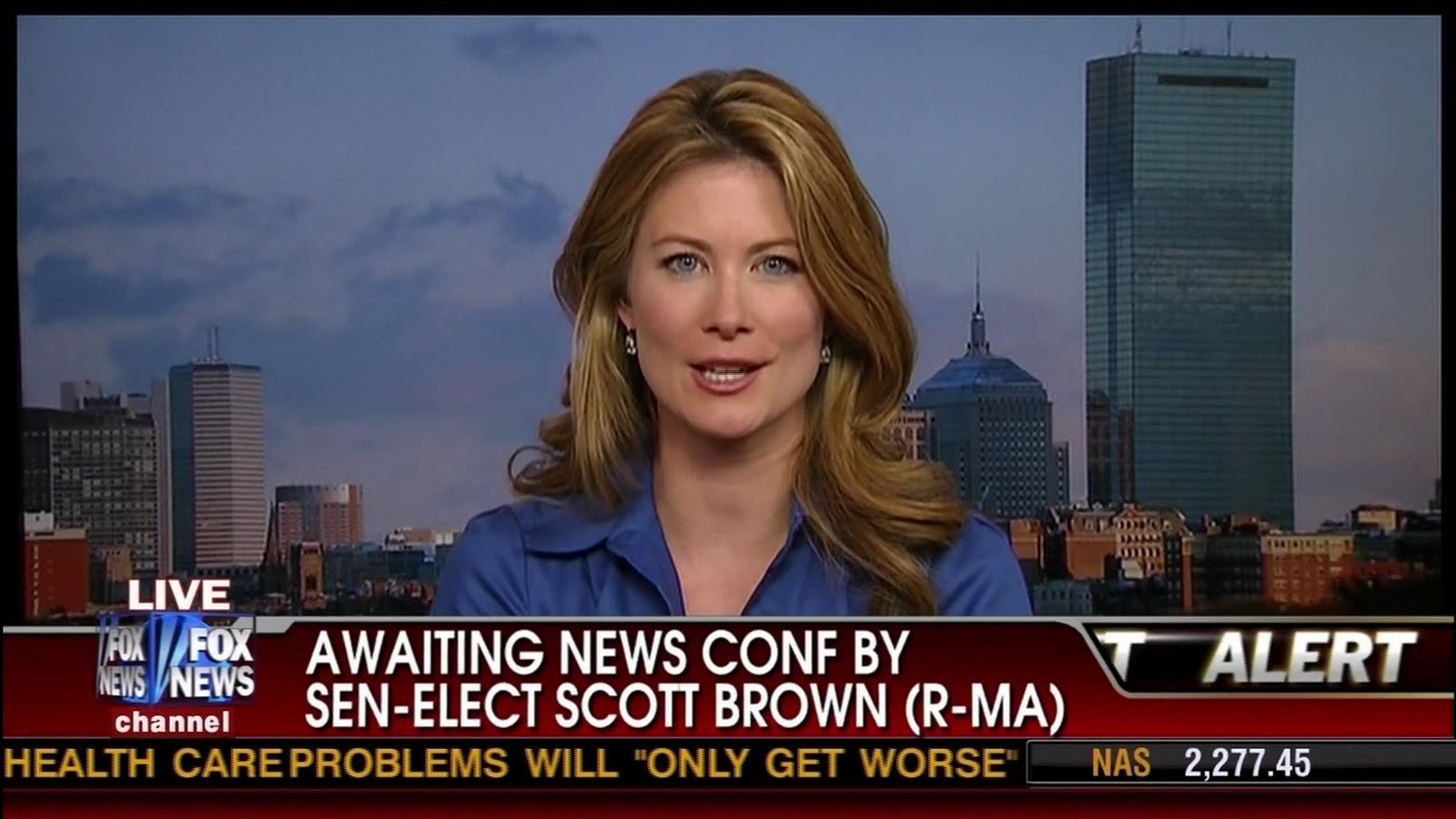 Ladies in Satin Blouses: various fox news anchors in blouses.