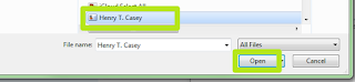 Click Choose File.