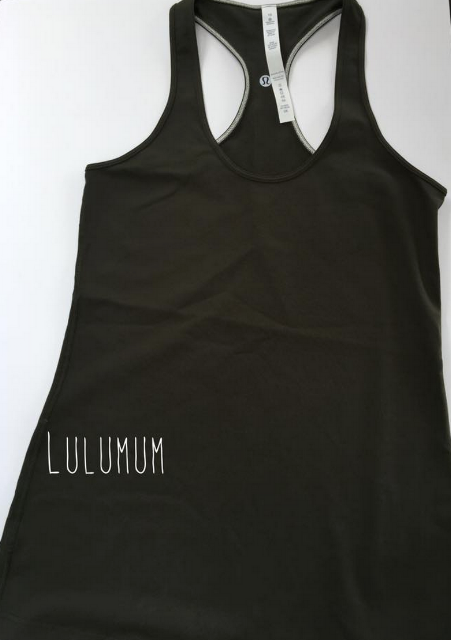 Lululemon Gator Green Cool Racerback