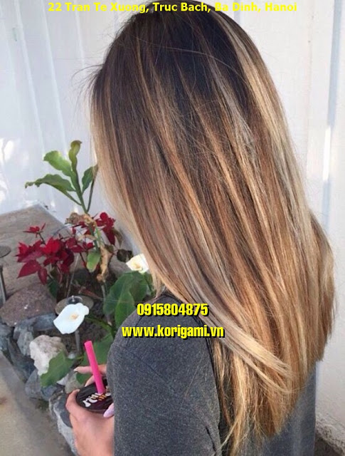 BALAYAGE HAIR COLOR IDEAS FOR WOMEN IN HANOI VIETNAM