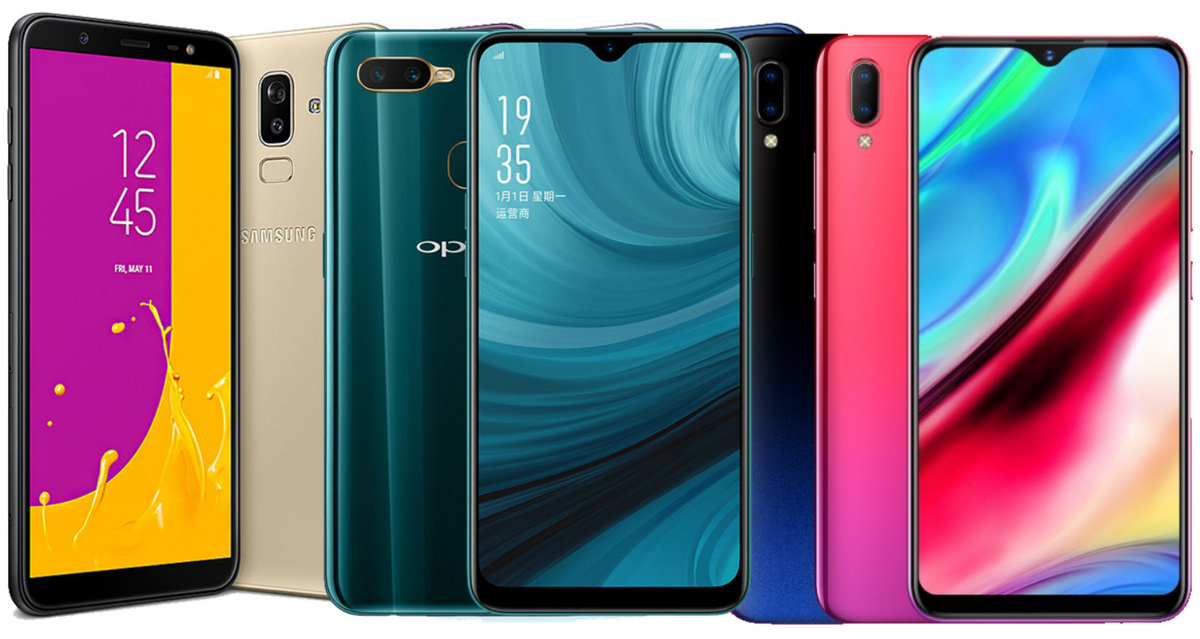 Samsung Galaxy J8 2018 vs OPPO A7 vs Vivo Y95