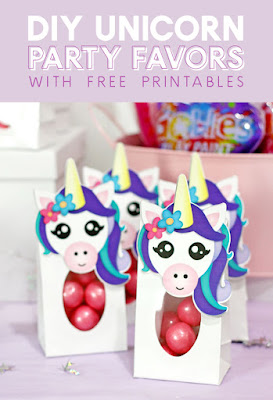 unicorn party favor bags