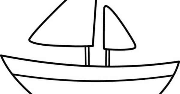 Mewarnai Gambar Perahu Mewarnai Gambar
