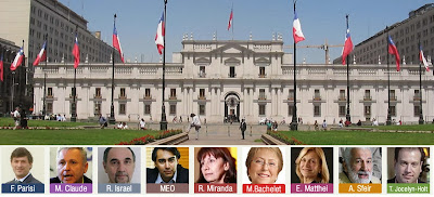 DES NEUF CANDIDATS À L'ÉLECTION PRÉSIDENTIELLE, SEULE EVELYN MATTHEI, HÉRITIÈRE DE L'ŒUVRE DU PRÉSIDENT EN EXERCICE PIÑERA, A DÉFENDU OUVERTEMENT L'ACTUELLE CONSTITUTION.