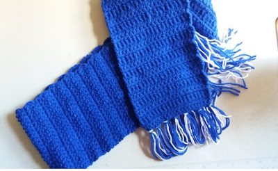 cachecol cachecol infantil azul