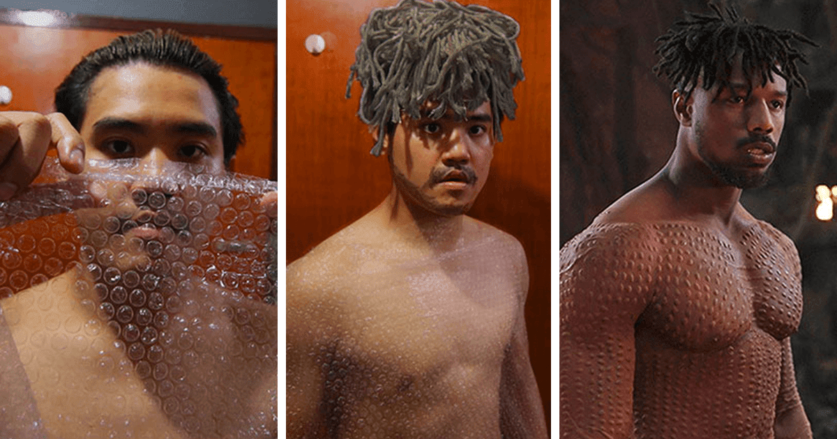 32 Hilarious Pictures Of Cosplay Guy Using Creative LowCost Costumes