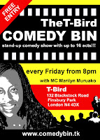 The Comedy Bin, Stand-Up Comedy, London Open Mic Comedy,