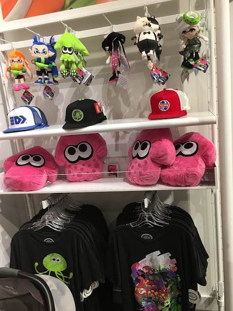 Splatoon plushies Nintendo NY New York Splatoon plushies hats shirts Inkling Boy Girl Squid Callie Marie Judd
