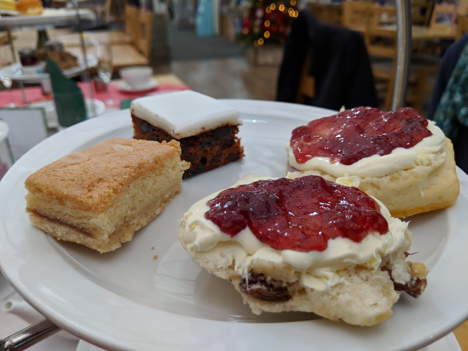 Gluten Free Festive afternoon tea Wyevale Telford