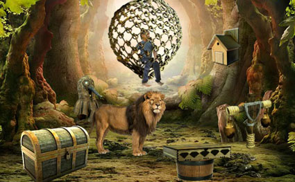 Trapped Forest Boy Escape