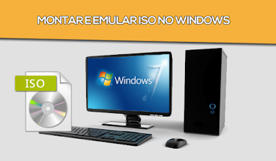 Montar e emular ISO no Windows 7 Como montar ISO no Windows 7