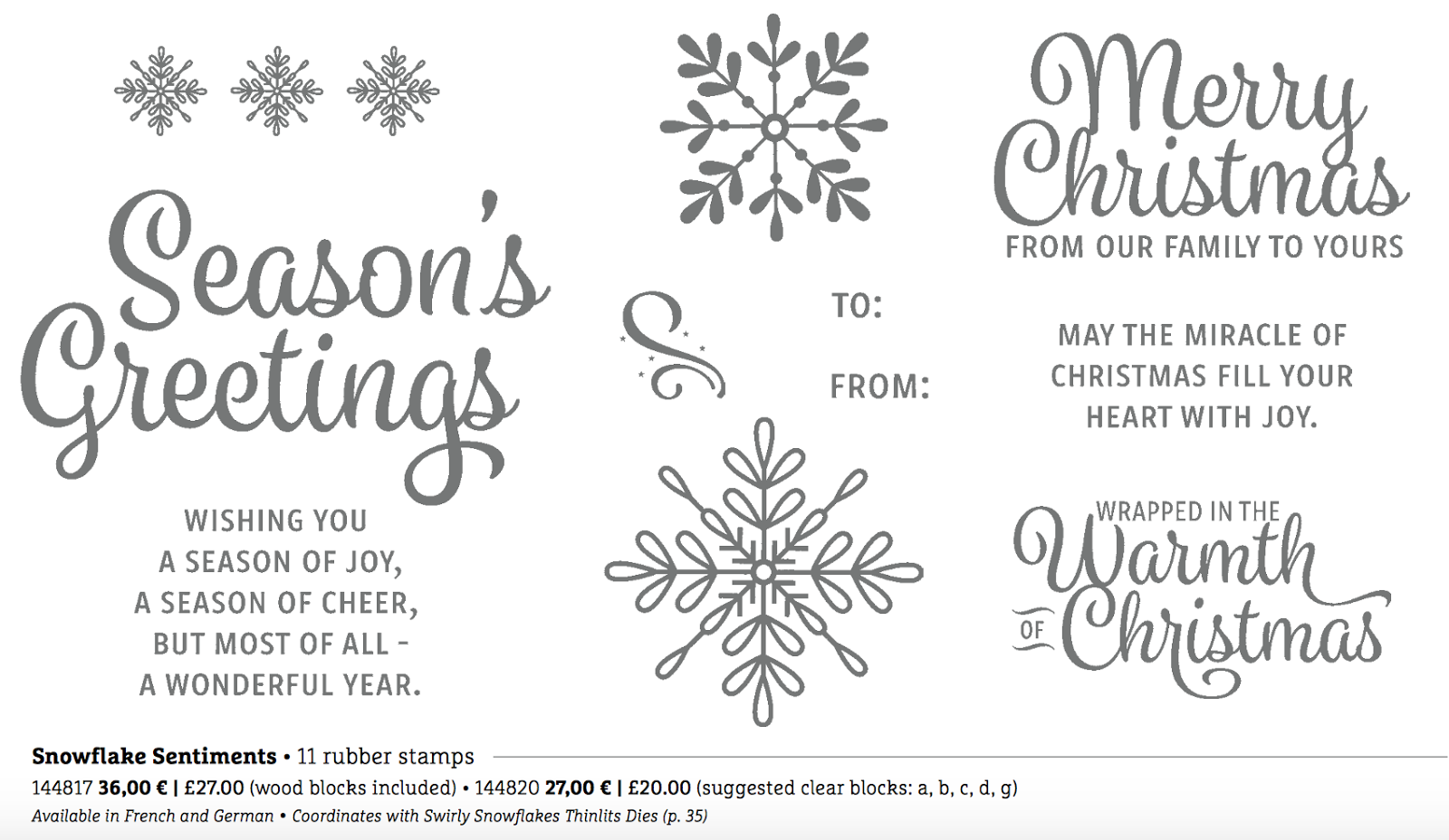 the seasons greetings sentiment is from snowflake sentiments its a bundle with gorgeous dies to coordinate - Christmas Card Sentiments the seasons greetings sentiment is from snowflake sentiments its a bundle with gorgeous dies to coordinate - Christmas Card Sentiments