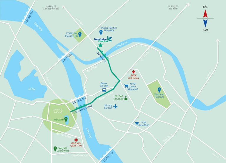 Vị trí chung cư Eurowindow River Park Vị trí chung cư Eurowindow River Park