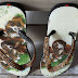 ►sandália, artesanal, personalizada com : fios, pedras, (pedrinhas), deco...
