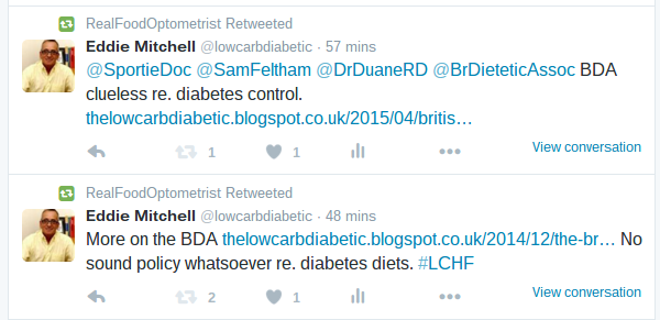 Want to lose some weight? Don't follow a BDA dietitians advice! Realfoodop