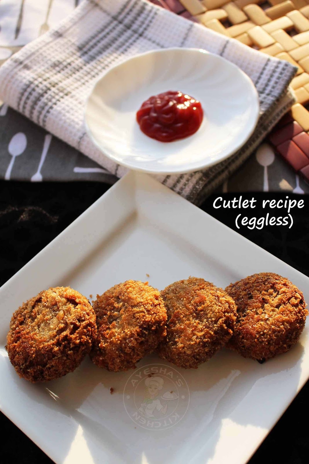 CUTLET RECIPE HOW TO MAKE PERFECT BEEF CUTLET / EGGLESS RECIPES