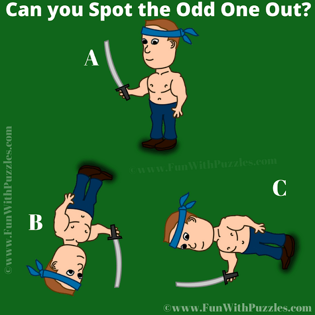 Test Your Skills: Spot the Odd One Out Picture Puzzle