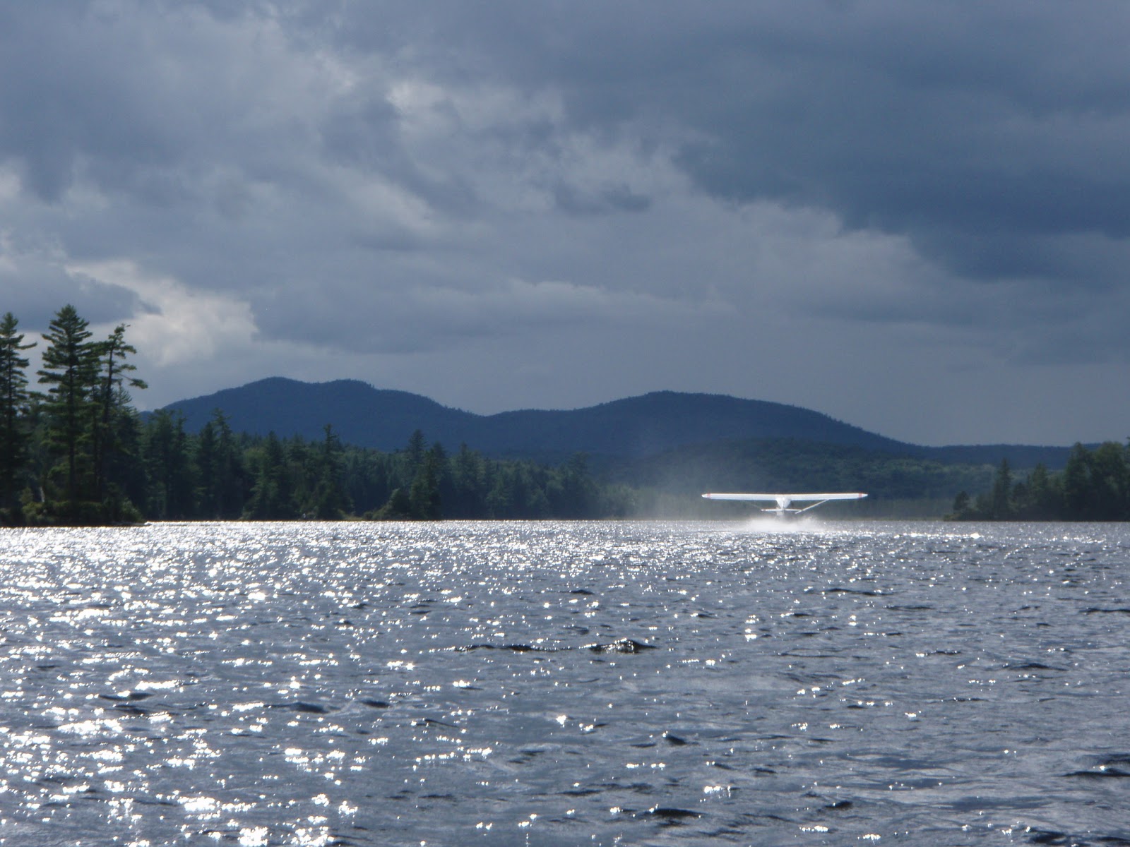 FORKED LAKE canoeing & camping, Adirondack Park, NY.