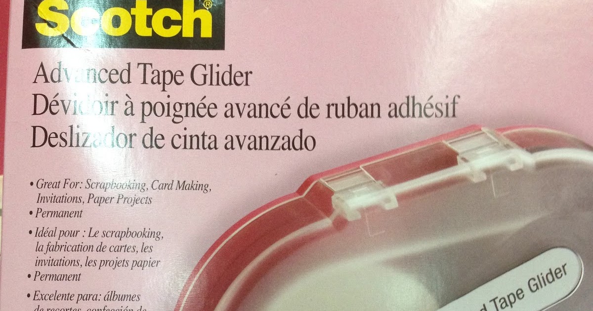 Scrapbook Memories Scotch/3M Advance Tape Glider (ATG)