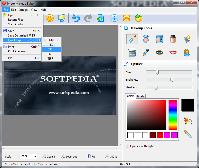 Makeup Photo Editor Makeover your face instantly Free download software
