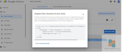 cara membuat iklan page level ads terbaru page level ads kode iklan