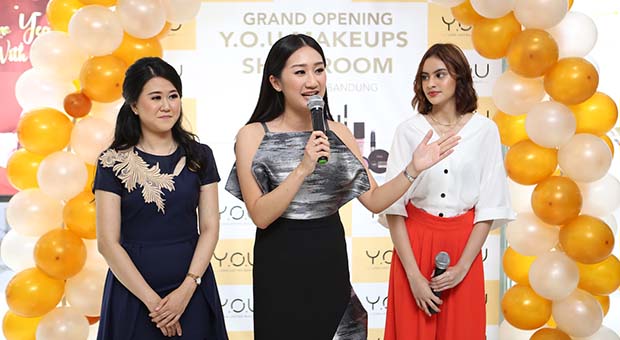 Y.O.U Makeups Resmi Buka Offline Store di Istana BEC Bandung