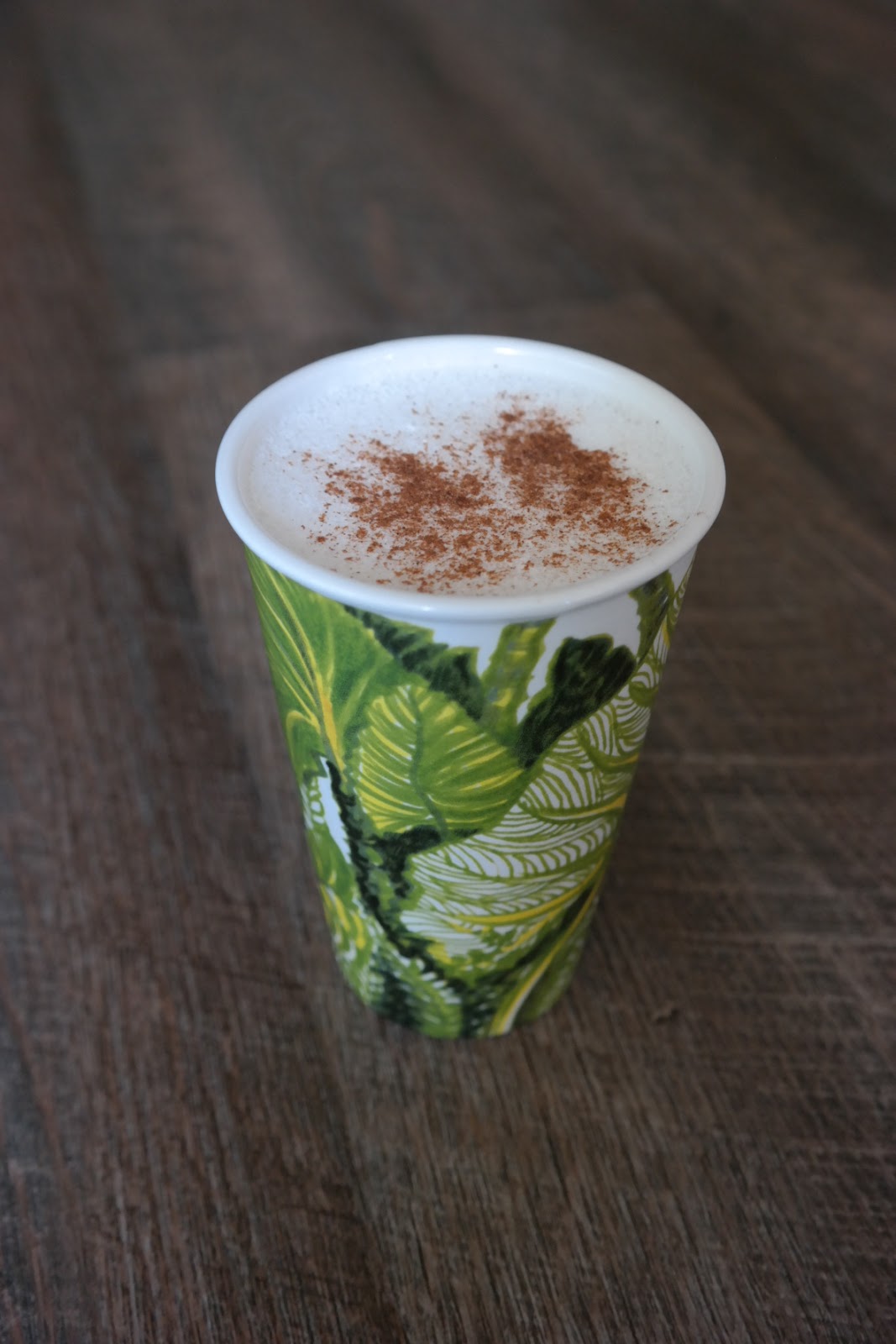 wholegraci. hot or iced white chocolate macadamia nut "latte"