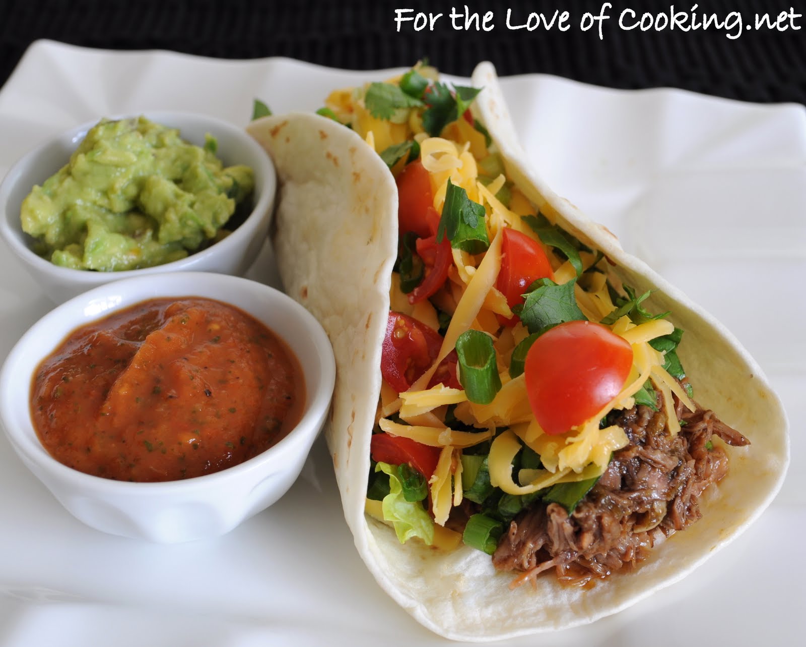 Love to Cook Shredded Beef Soft Tacos (For the Love of Cooking)