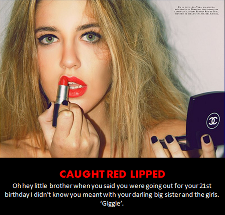Candis Place Tg Captions Caught Red Lipped Sissy Tg Caption 