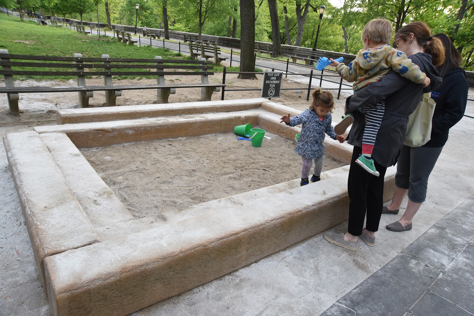 A Walk in the Park Parks Dept. Forced To Remove Newly Installed Sand