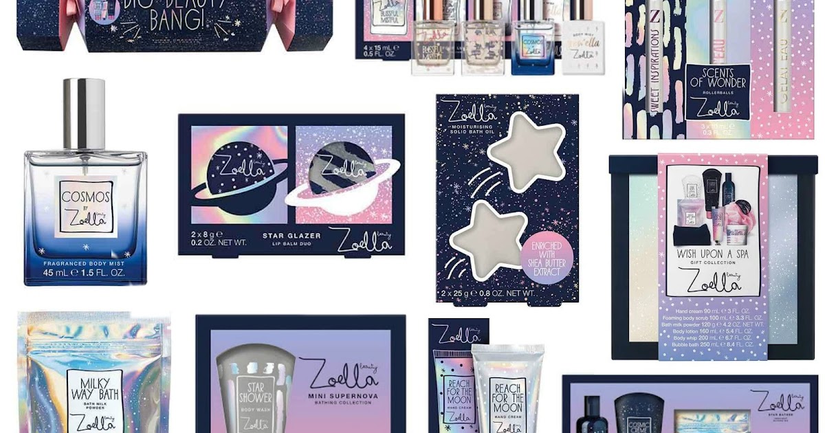 Zoella Beauty Christmas 2022 Zoella Beauty 'Cosmos' Christmas Collection Revealed!