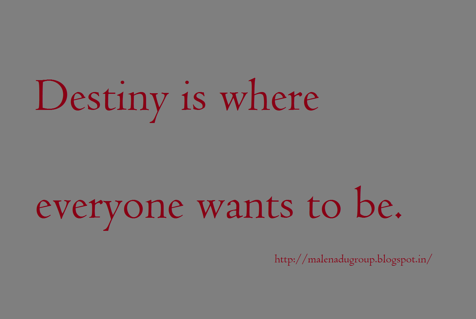 quotes on destiny picture sayings