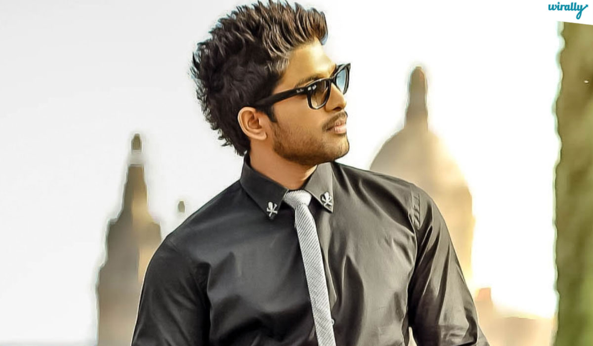 अलल अरजन क हयर सटइल फट Allu Arjun Hair Style  mrDustBin