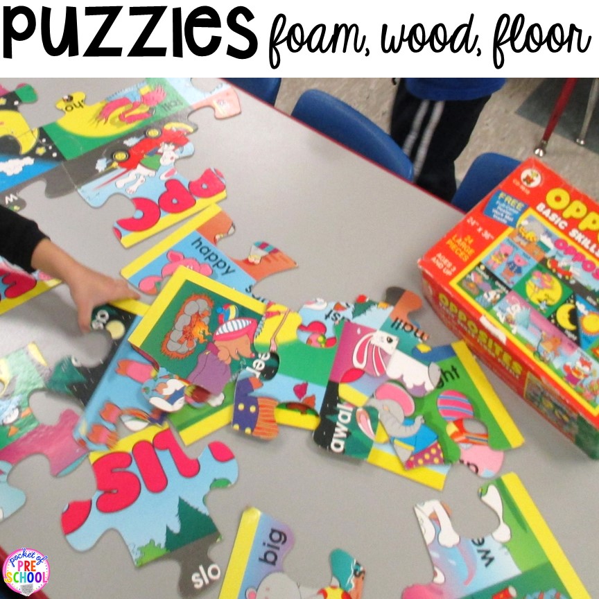 Preschool classroom game ideas