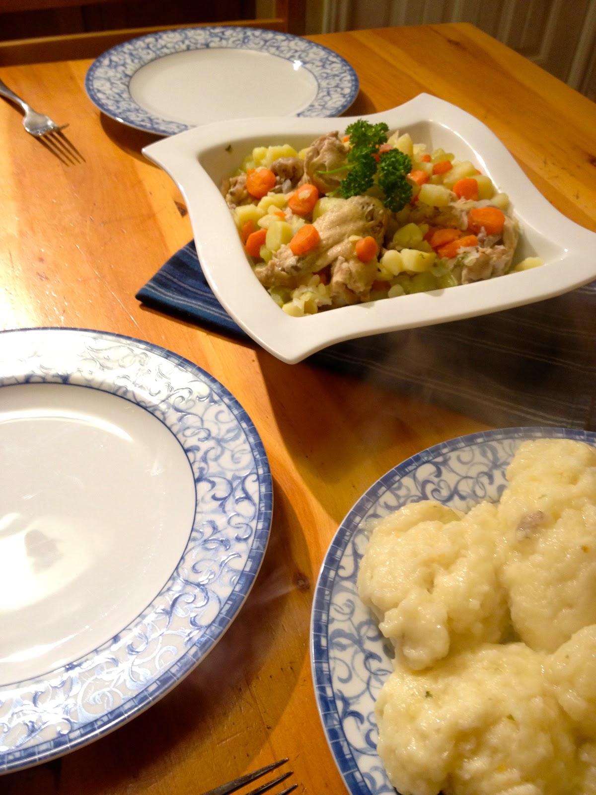 My Food Infatuation: Stewed Chicken with Dumplings