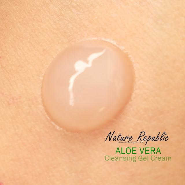nature-republic-aloe-vera-cleansing-gel-cream, nature-republic-aloe-vera-cleansing-gel-cream-review, makeup-remover-nature-republic