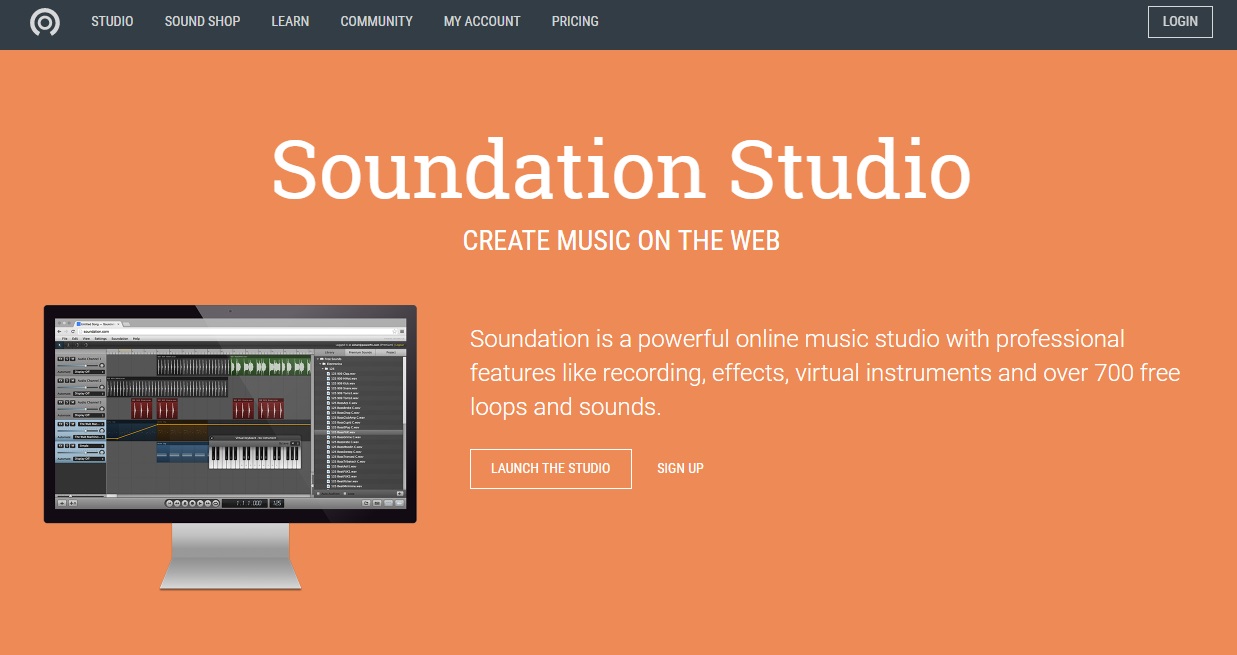 Soundation Studio. Sound shop. Звук.