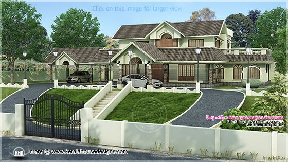 Hillside home design
