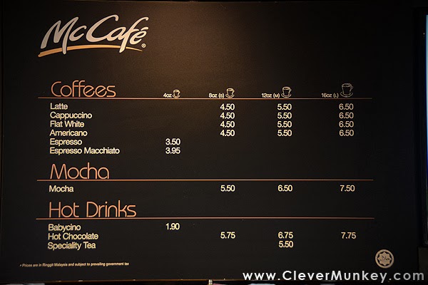 Cafe Menu Display Cafe Menu Display