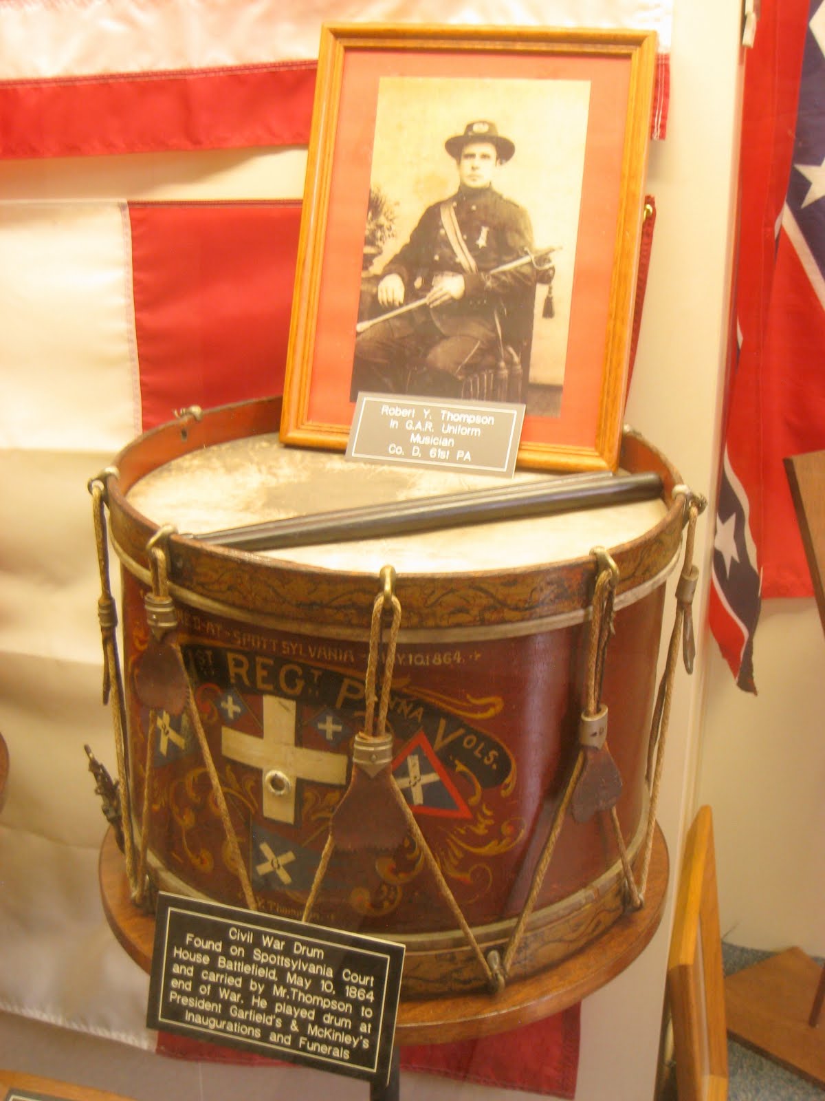 Field Drums (a/k/a Field of Drums) Civil War Drum in Soldiers and
