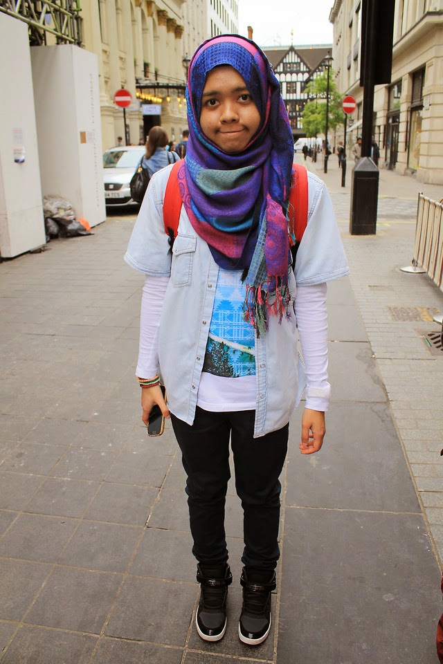 A N H 10 Style  Hijab  untuk Cewe Tomboy 