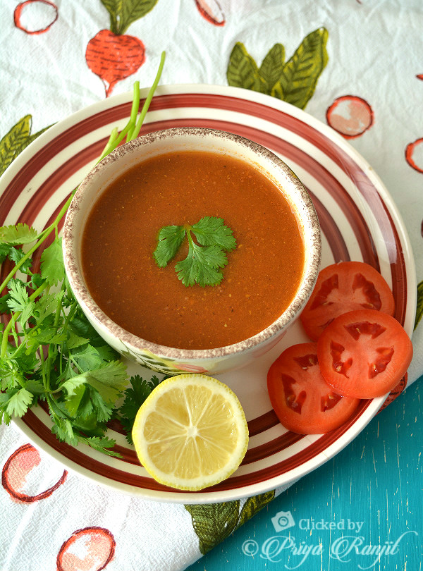 Tomato coriander weightloss soup recipe