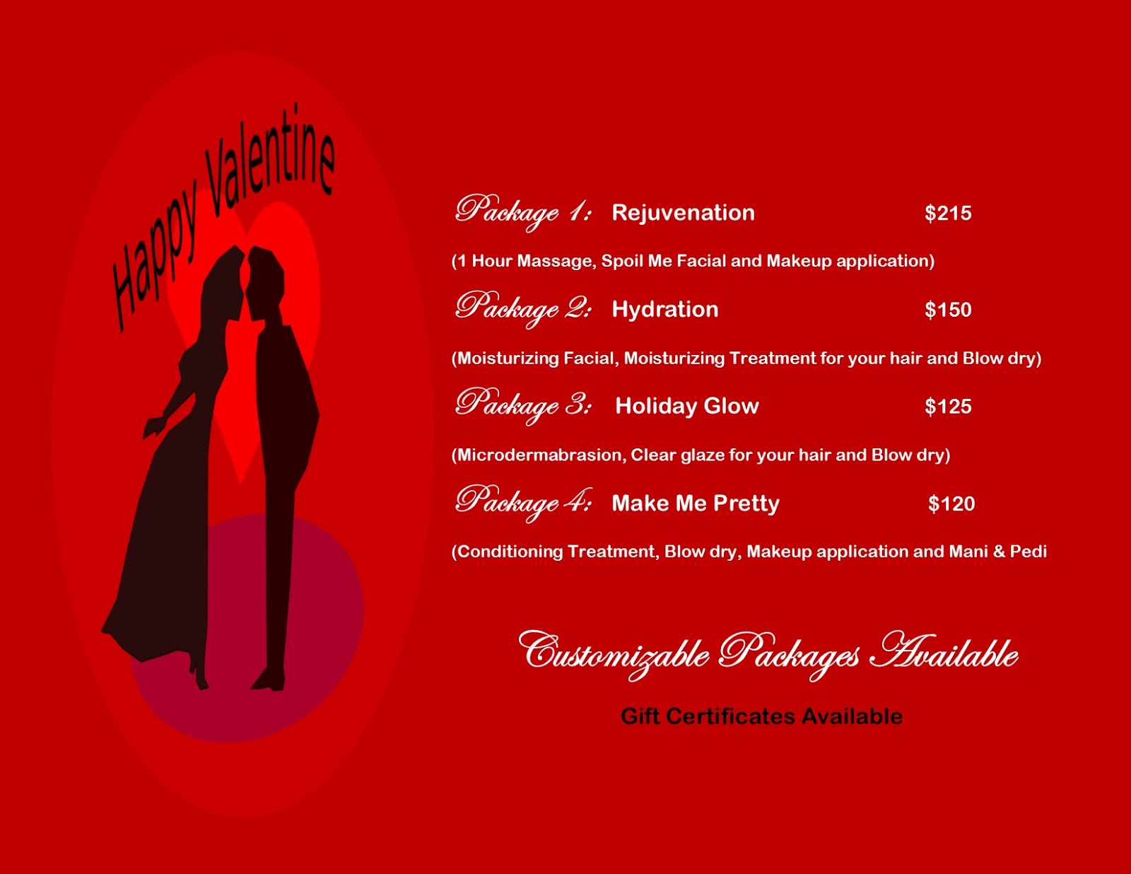 Uptown Update Spoil Me Salon Presents Valentine S Day Specials