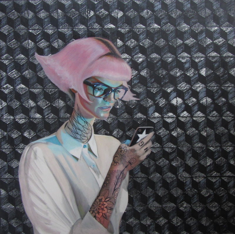 Paintings by Katie Buckett from London. Paintings by Katie Buckett from London.