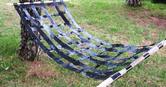 Hammock Diy Membuat Ayunan Tidur Dari Isolasi Lakban Bintangtop Com Dunia Ide Dan Kreativitas Tanpa Batas