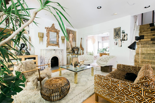 Take a ‘Page’ from the Boho Home How-To Manual - global living room 2 bohohome.com @bohosusan / Carley Page photo