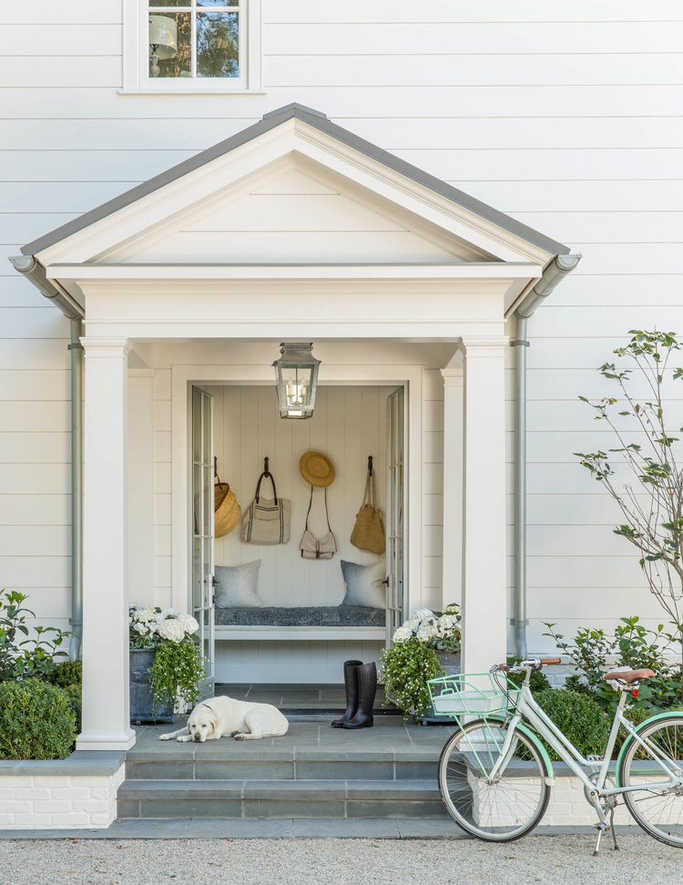 Beautiful modern farmhouse style exterior inspiration on Hello Lovely Studio