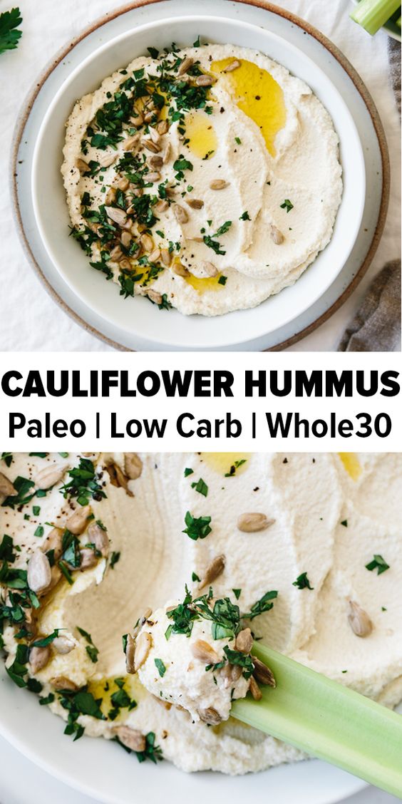 Cauliflower Hummus Recipes For Dinner Easy
