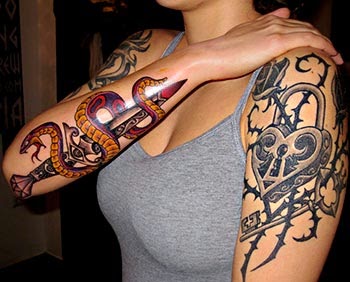Fotos tatuagem de cobra no braço