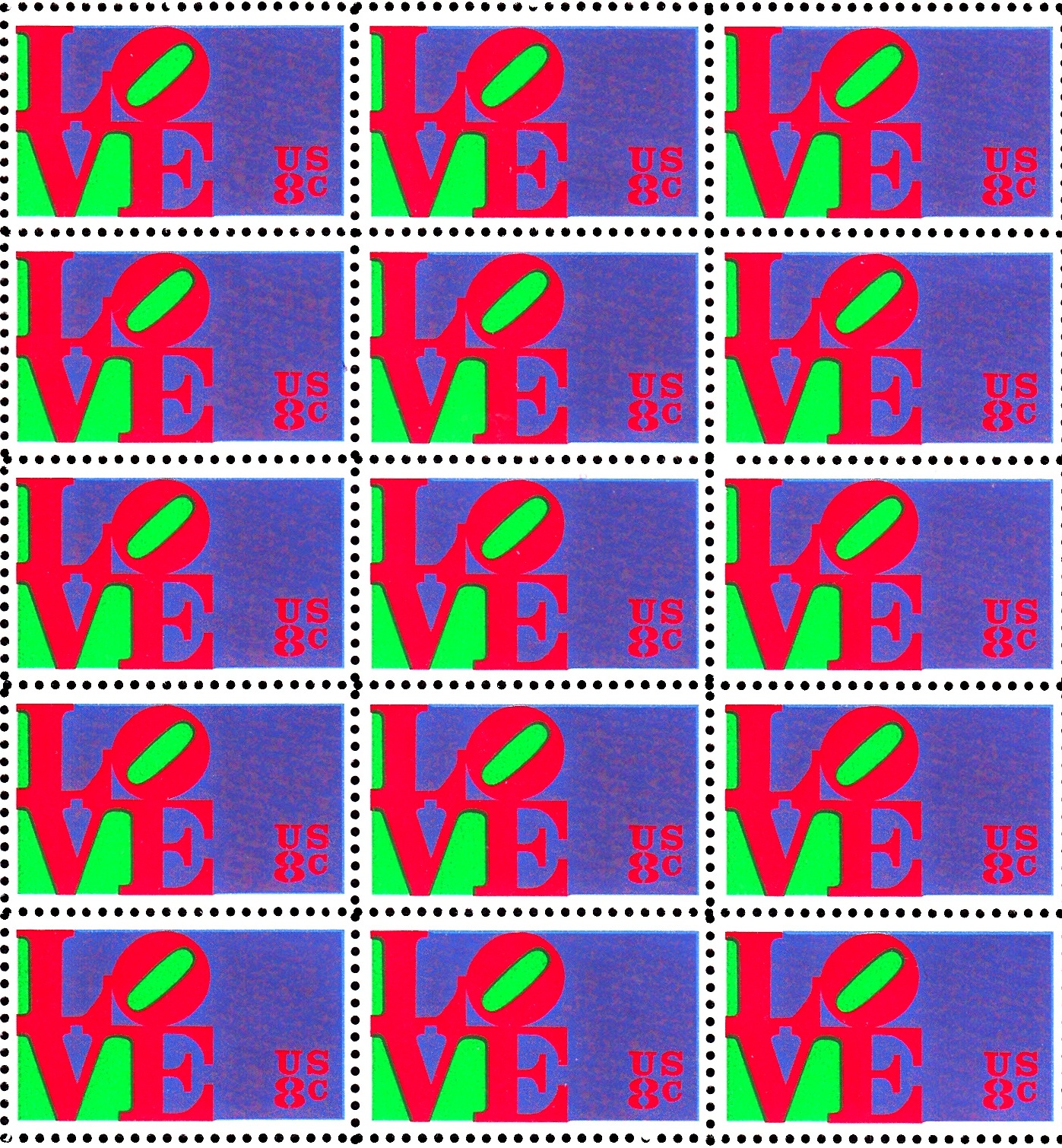 David Cobb Craig Love Stamps